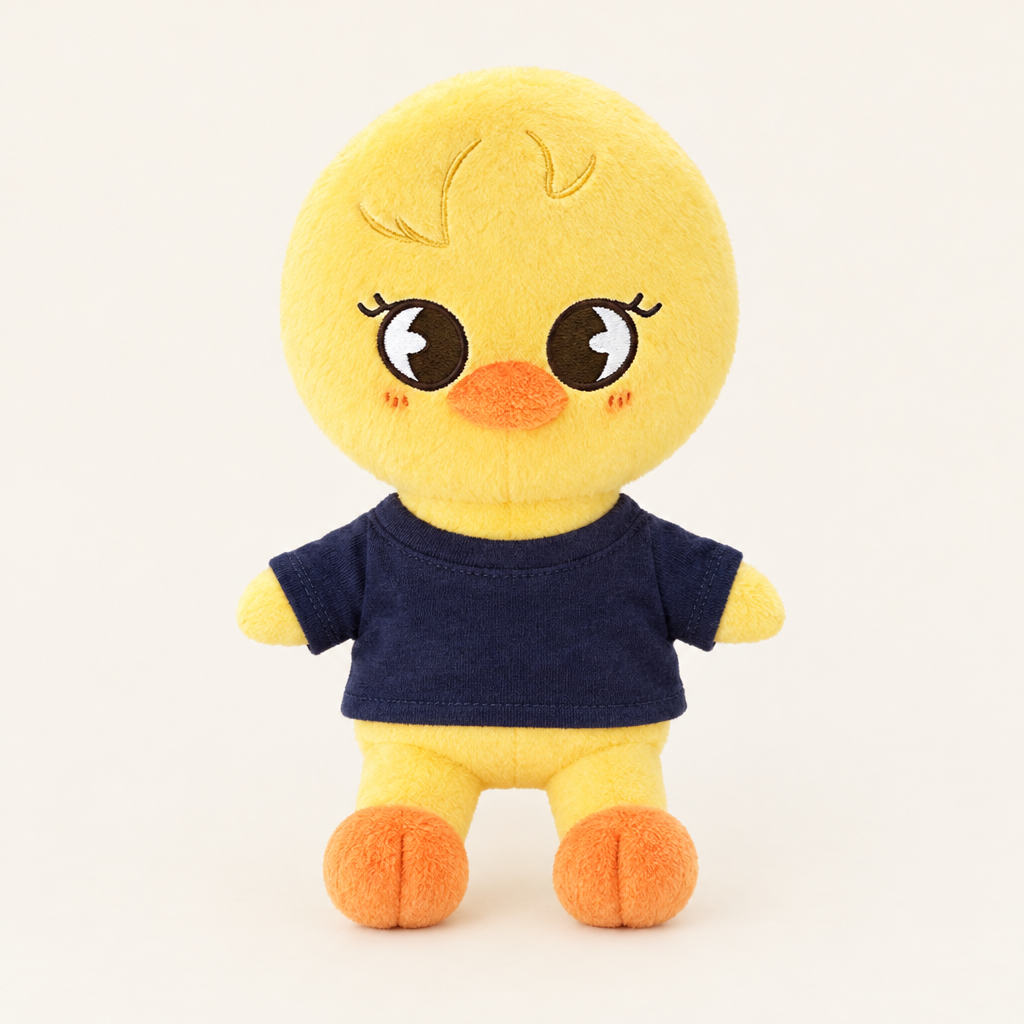 Basic T-Shirt – Navy – for 20cm Plush