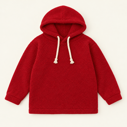 Teddy Hoodie – Red – for 30cm Plush