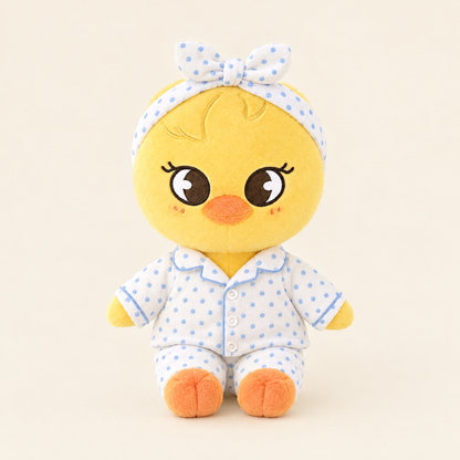 Sweet Outfit Set – Polka Pajamas – for 10cm Plush