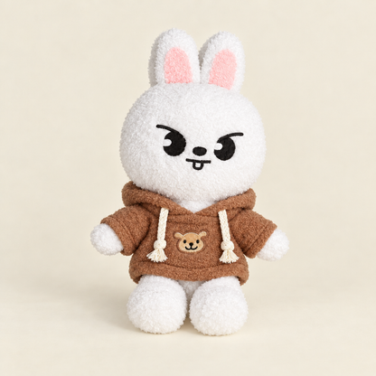 Teddy Bear Dressing - Teddy Hoodie - Brown