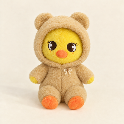 Animal Ear Fluffy Onesie – Bear Ears – for 40-50cm Teddy Bear