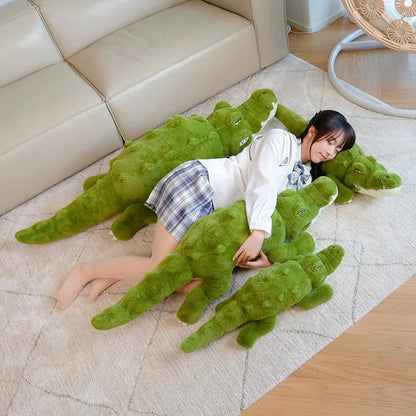 Fierce Emerald Green Crocodile Plush Toys