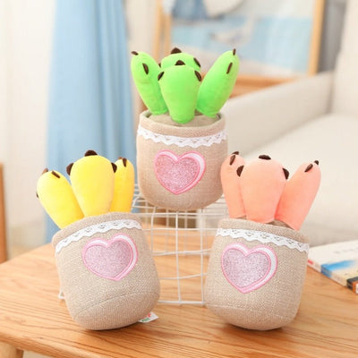 Adorable Cactus Succulent Plushie for Your Home Decor
