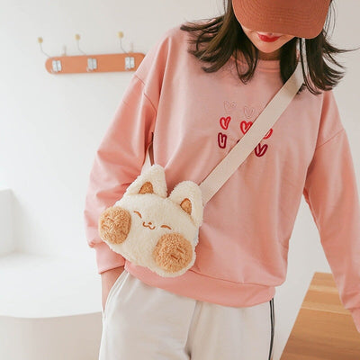 Adorable Cheeky Fox Plush Purse