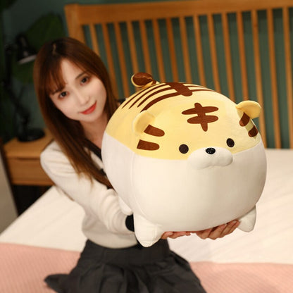 Adorable Chonky Tiger Buddy Plushies для вашего уютного уголка!