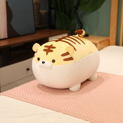 Adorable Chonky Tiger Buddy Plushies для вашего уютного уголка!