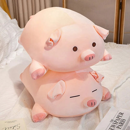 Adorable Chubby Pink Pig Plushies - Just Arrived!