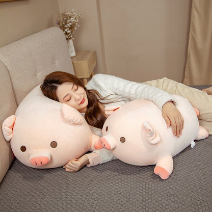Adorable Chubby Pink Pig Plushies - Just Arrived!