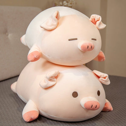 Adorable Chubby Pink Pig Plushies - Just Arrived!