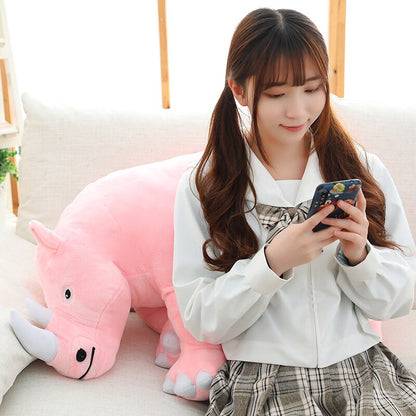 Vibrant & Adorable Rhino Plush Toys for Snuggly Fun