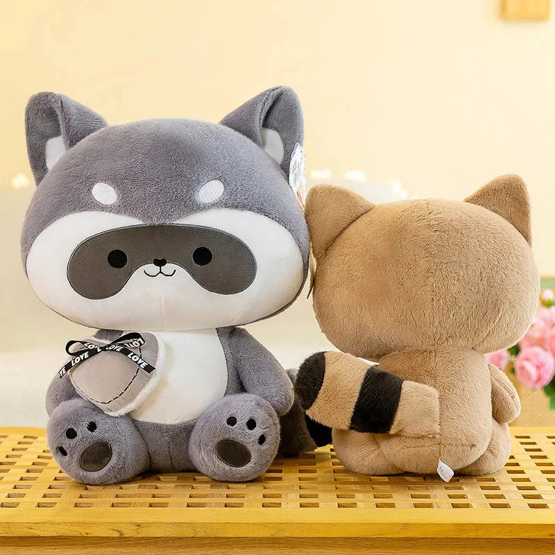 Coonie & Goonie: Your Adorable Raccoon Plushie Companions!