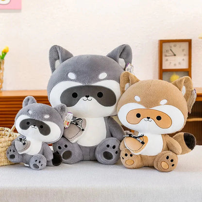 Coonie & Goonie: Your Adorable Raccoon Plushie Companions!