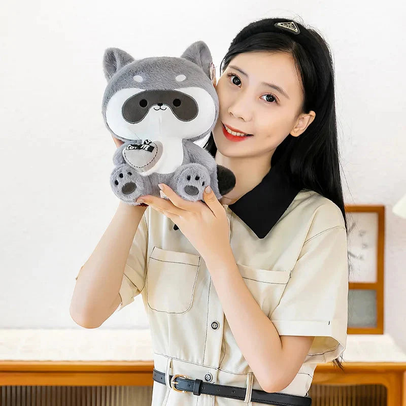 Coonie & Goonie: Your Adorable Raccoon Plushie Companions!