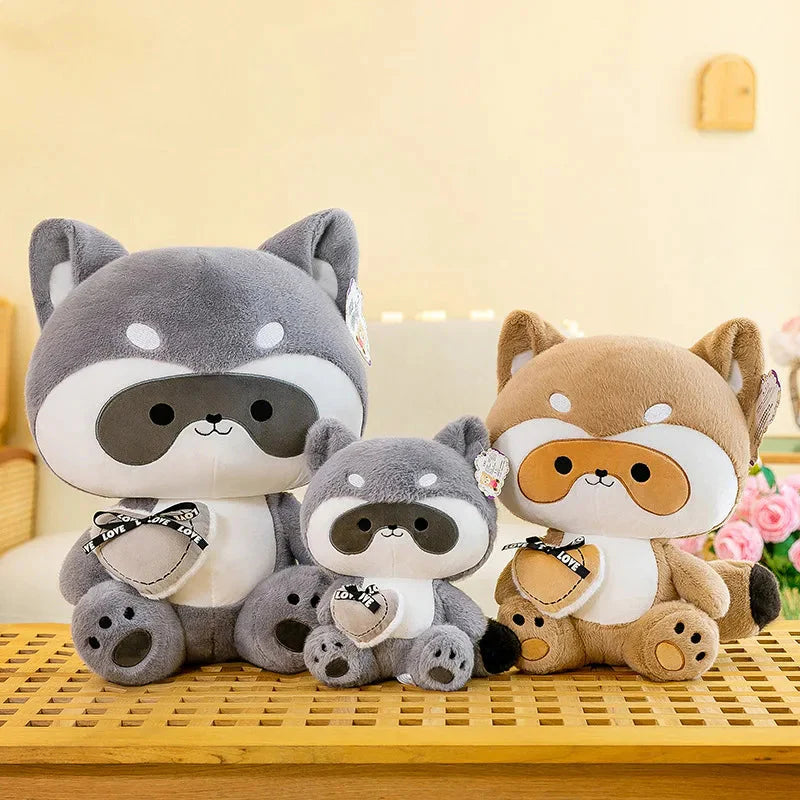 Coonie & Goonie: Your Adorable Raccoon Plushie Companions!