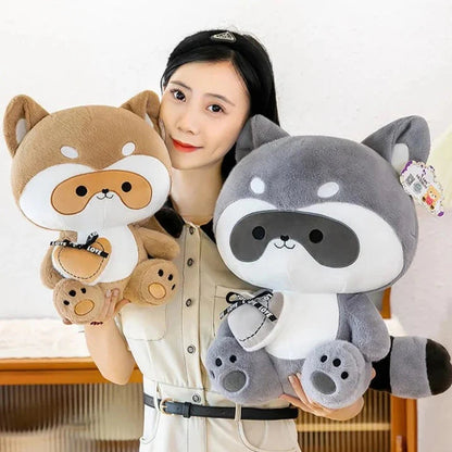 Coonie & Goonie: Your Adorable Raccoon Plushie Companions!