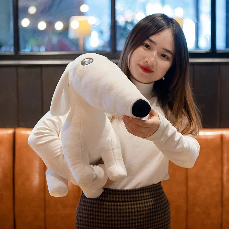 Adorable Long-Nosed Borzoi Dog Plush Toy