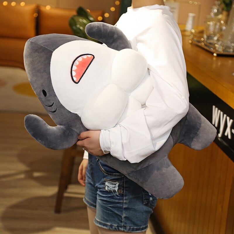 Adorable New Muscle Shark Plush Toys!