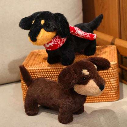 Adorable Dachshund Plush Toy – Perfectly Cuddly Sausage Dog Delight!