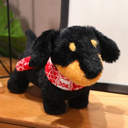 Adorable Dachshund Plush Toy – Perfectly Cuddly Sausage Dog Delight!