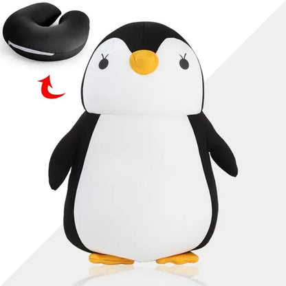 Dino 2-in-1 Neck Support Travel Pillow & Cuddly Plush Companion