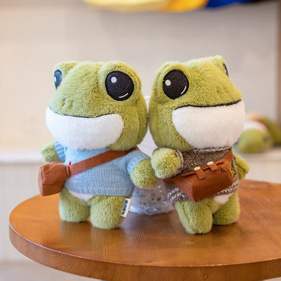 Finley l'adorabile mini set di peluche a forma di rana