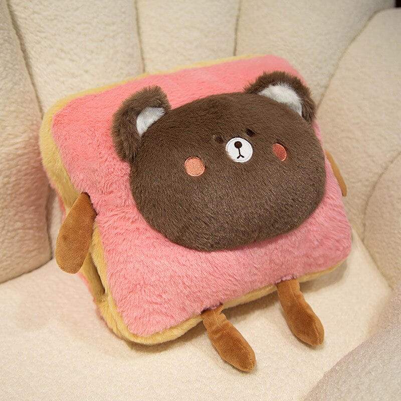 Cozy Fluffy Animal Toastie Plush Hand Warmer Collection