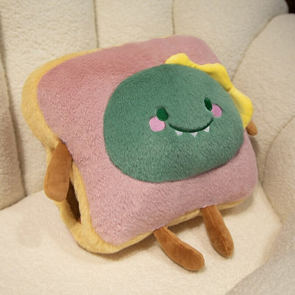 Cozy Fluffy Animal Toastie Plush Hand Warmer Collection