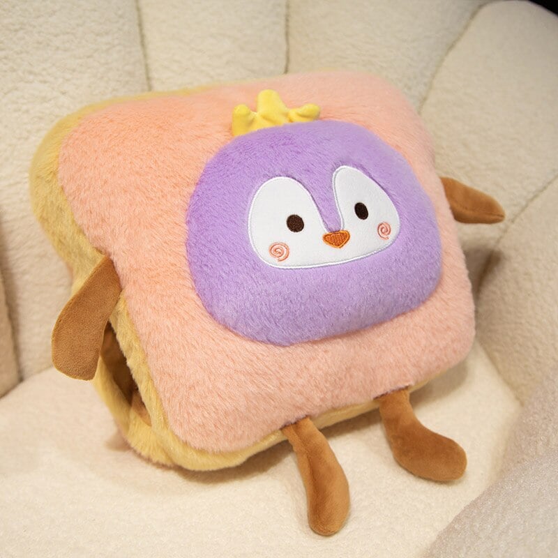 Cozy Fluffy Animal Toastie Plush Hand Warmer Collection