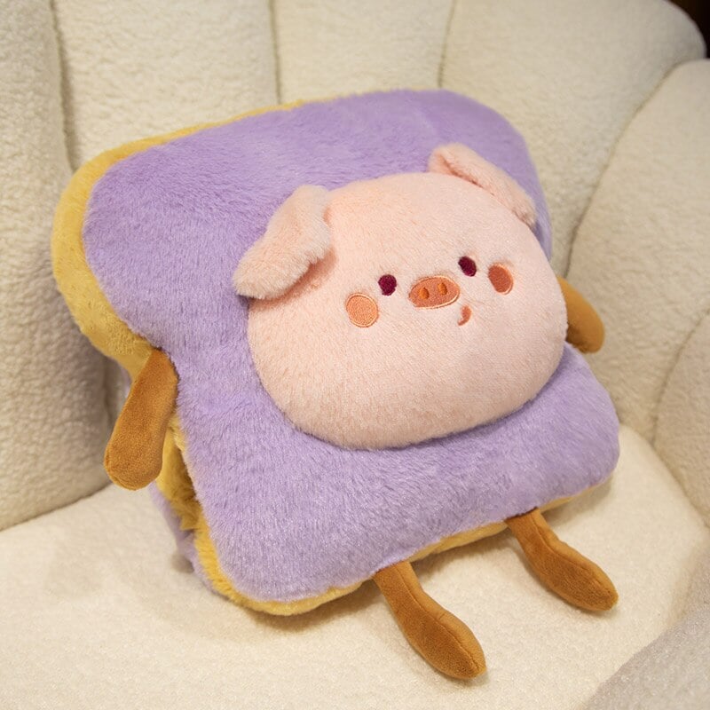 Cozy Fluffy Animal Toastie Plush Hand Warmer Collection