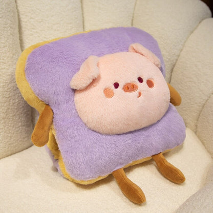 Cozy Fluffy Animal Toastie Plush Hand Warmer Collection