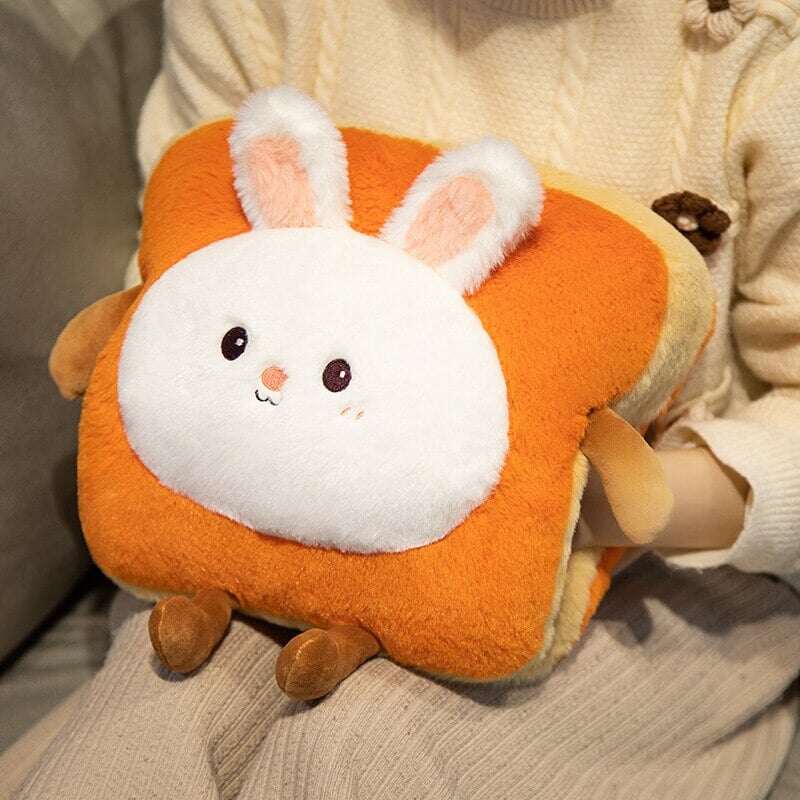 Cozy Fluffy Animal Toastie Plush Hand Warmer Collection