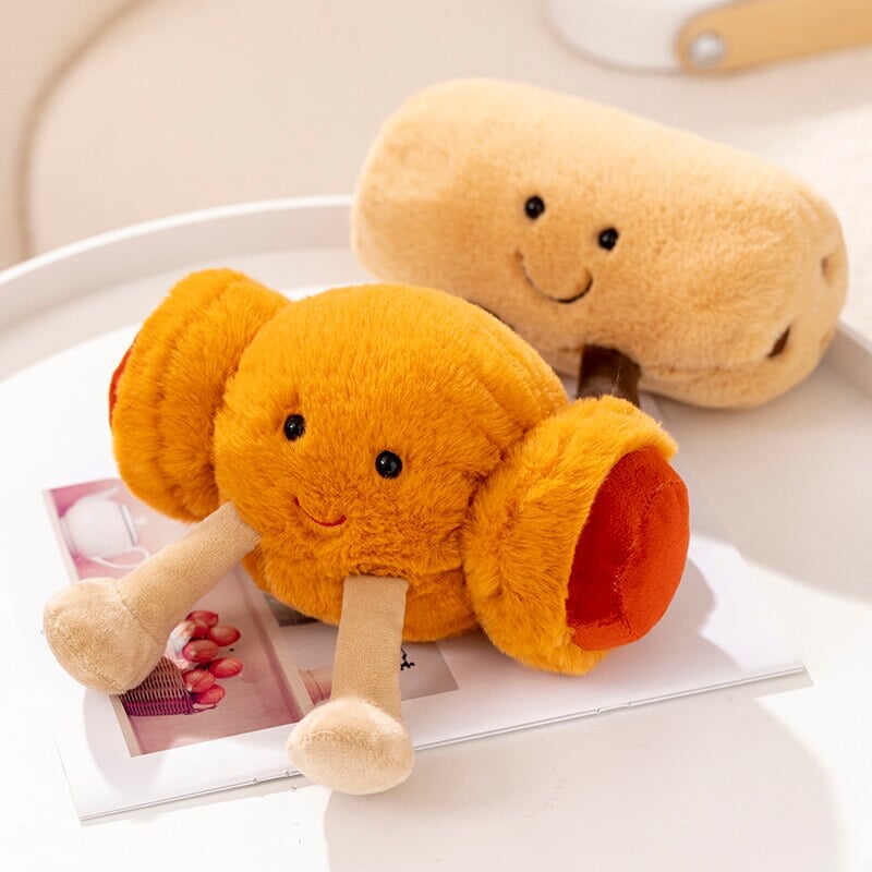 Delightful Fluffy Bakery Breakfast Plushie Collection