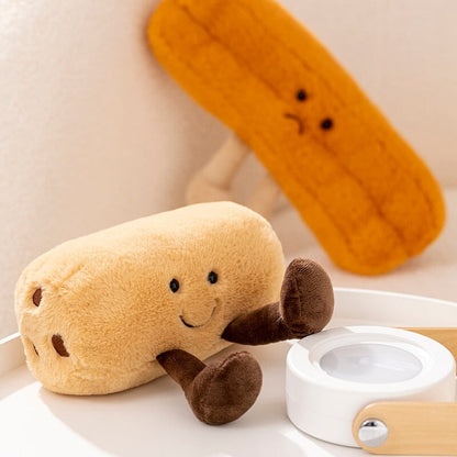 Delightful Fluffy Bakery Breakfast Plushie Collection