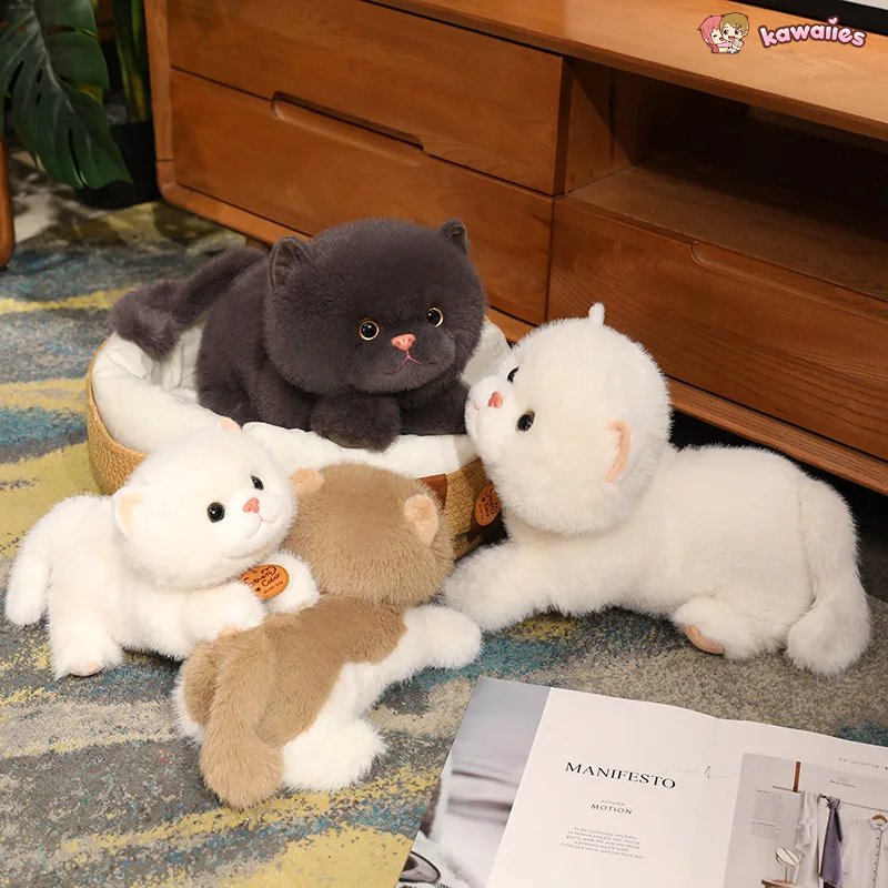 Adorable Fluffy Kitten Squad Cuddly Plushies