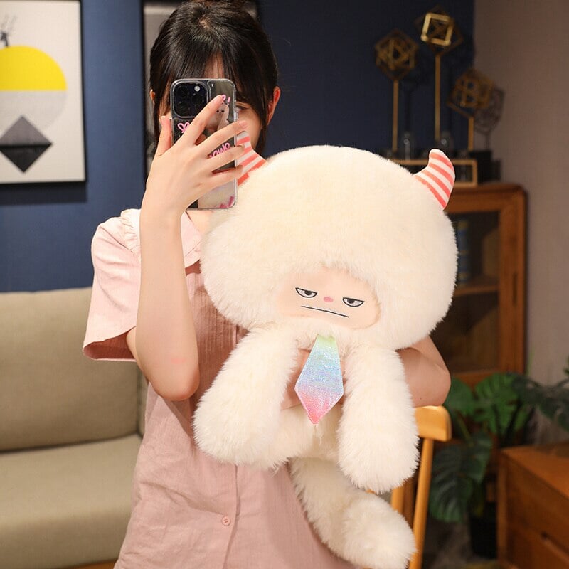 Adorable Fluffy Monsters Plushie Family