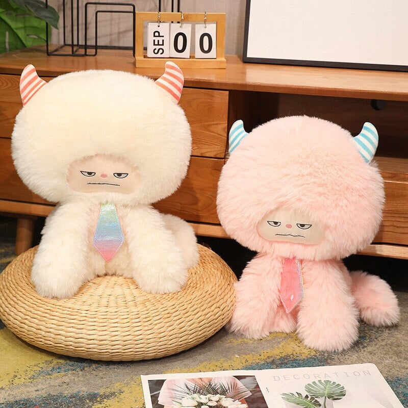 Adorable Fluffy Monsters Plushie Family