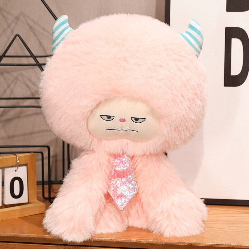 Adorable Fluffy Monsters Plushie Family