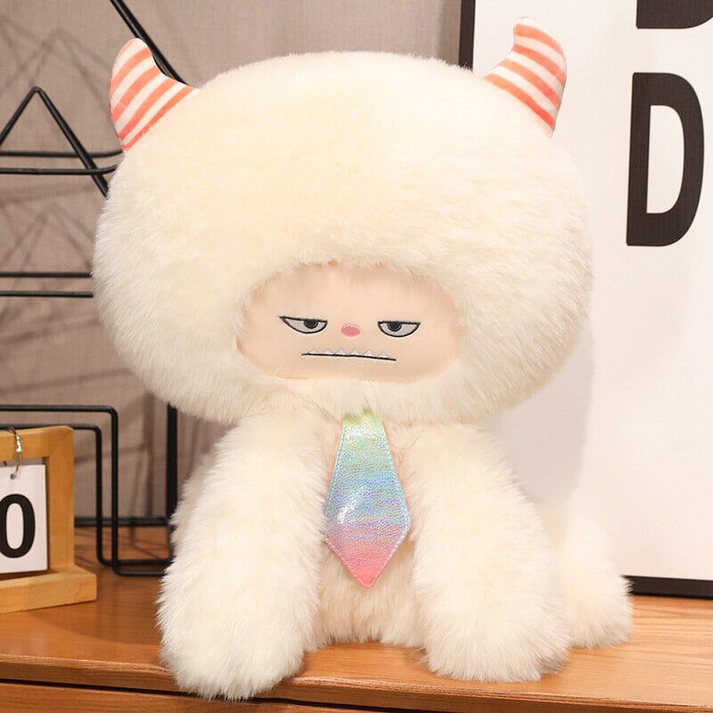 Adorable Fluffy Monsters Plushie Family