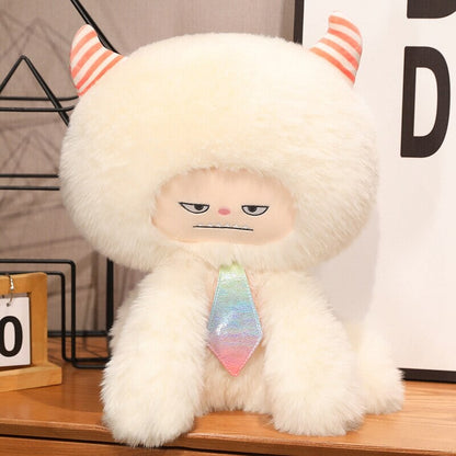 Adorable Fluffy Monsters Plushie Family