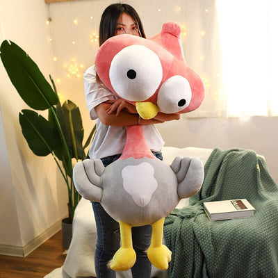 Hilarious Shocked Giant Ostrich Stuffed Animals