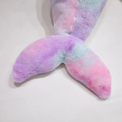 Vibrant Galaxy Rainbow Dolphin Plush Toys