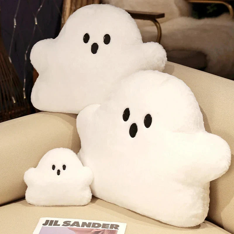 Dreamy Ghost White Cloud Plush Pillow for Ultimate Comfort