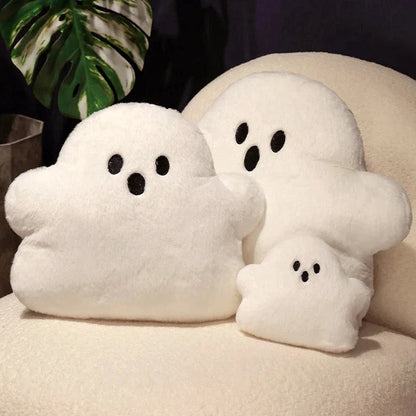 Dreamy Ghost White Cloud Plush Pillow for Ultimate Comfort