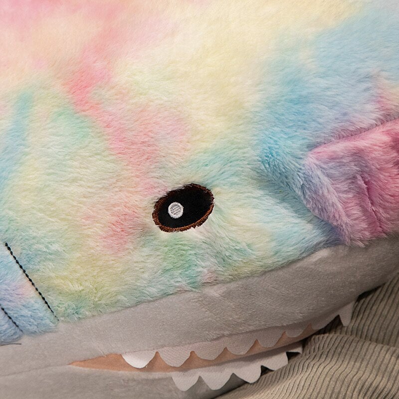 Adorable Oversized Plush Galaxy Shark - Perfectly Fuzzy!