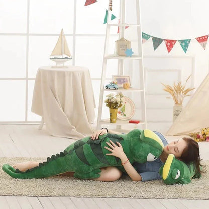 Extra-Large Green Chameleon Plush Toy