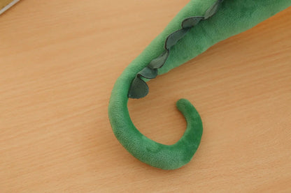 Extra-Large Green Chameleon Plush Toy