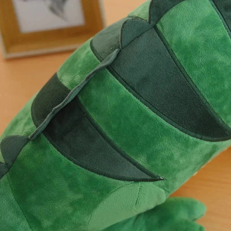 Extra-Large Green Chameleon Plush Toy