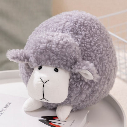 Adorably Grumpy Fluffy Sheep Plush Toys