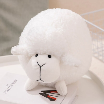 Adorably Grumpy Fluffy Sheep Plush Toys