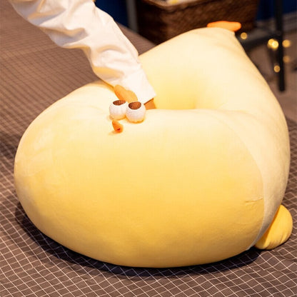 Adorable Chubby Yellow Chicken Plushie - Jaba!